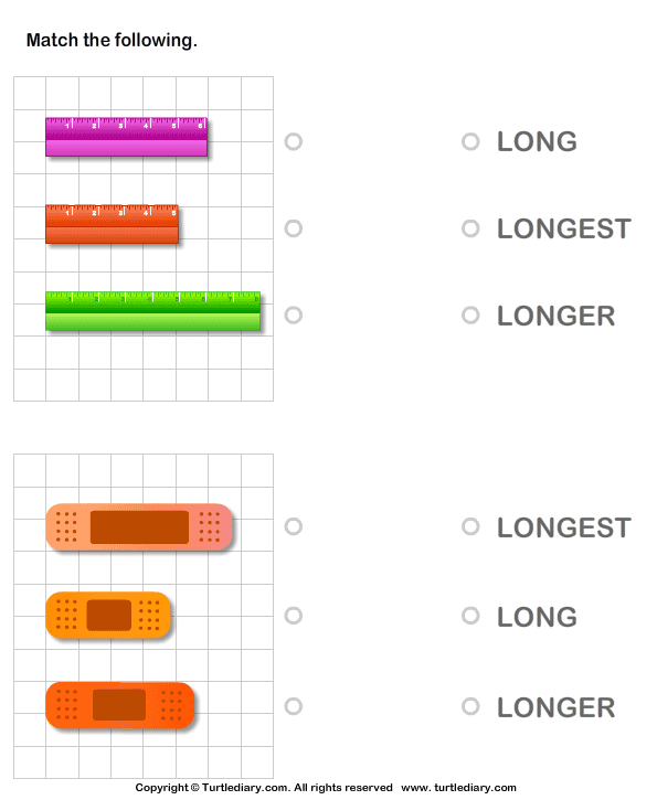  Length Comparison Worksheet Free Download Goodimg co