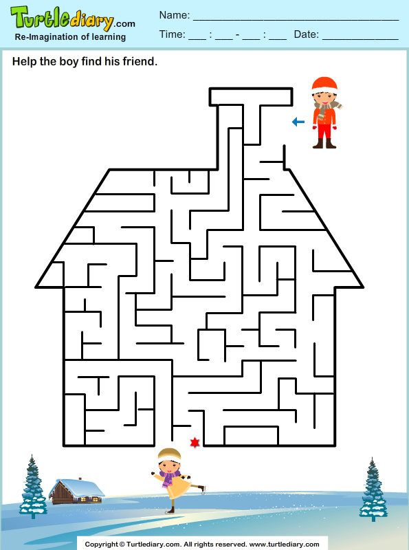 Math Maze Worksheets