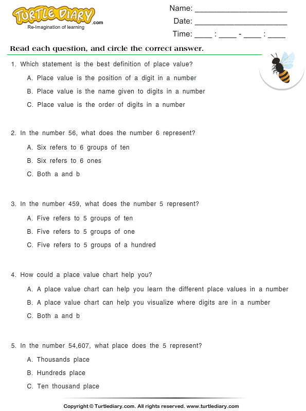 18-new-place-value-worksheets-multiple-choice