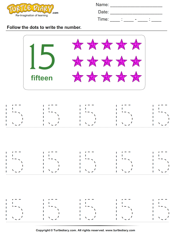  Number 15 Worksheet Free Download Gambr co