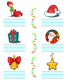 Christmas Vocabulary - christmas - First Grade