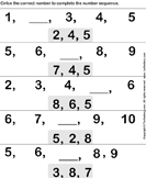 Complete Number Sequences