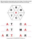 Complete the Word with Letters B M H C T R A