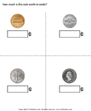 Identify Penny Nickel Dime Quarter