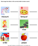 Make Words using Letters T P B C H N U Worksheet - Turtle Diary